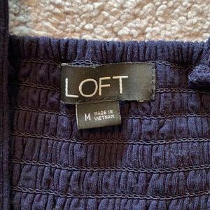 LOFT Pants - Lotion cotton knit jumpsuit LOFT Pants - Lotion cotton knit jumpsuit